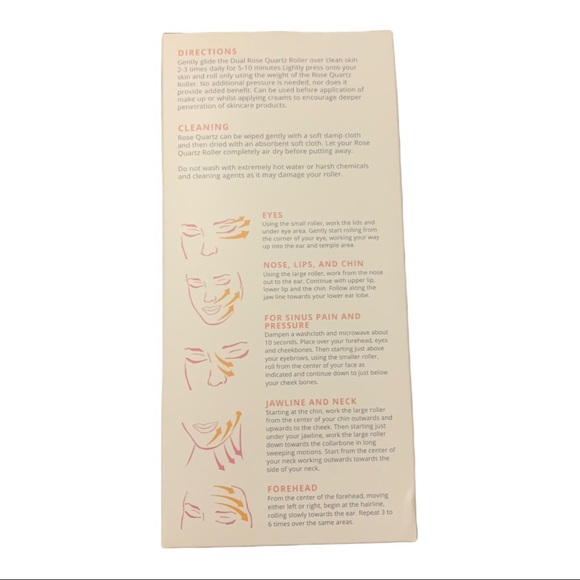 Rose Quartz Roller - Picture 3 of 4